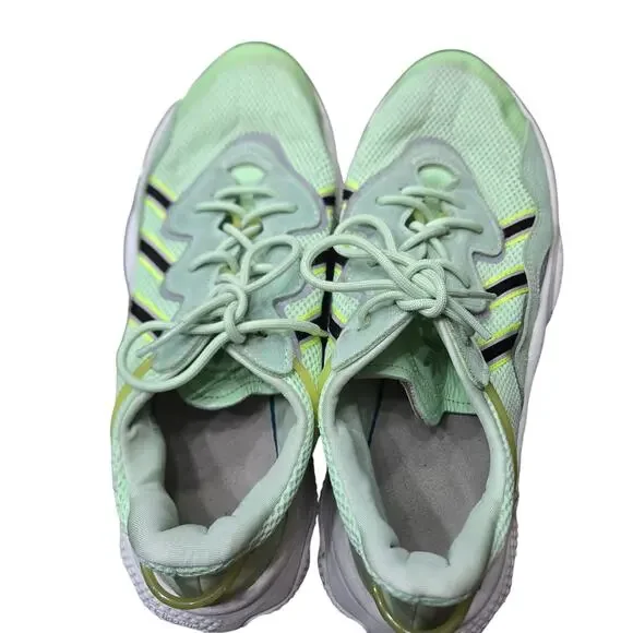 Adidas Ozweego "Glow Green" sneakers Men's Size 11.5 - Picture 5 of 9